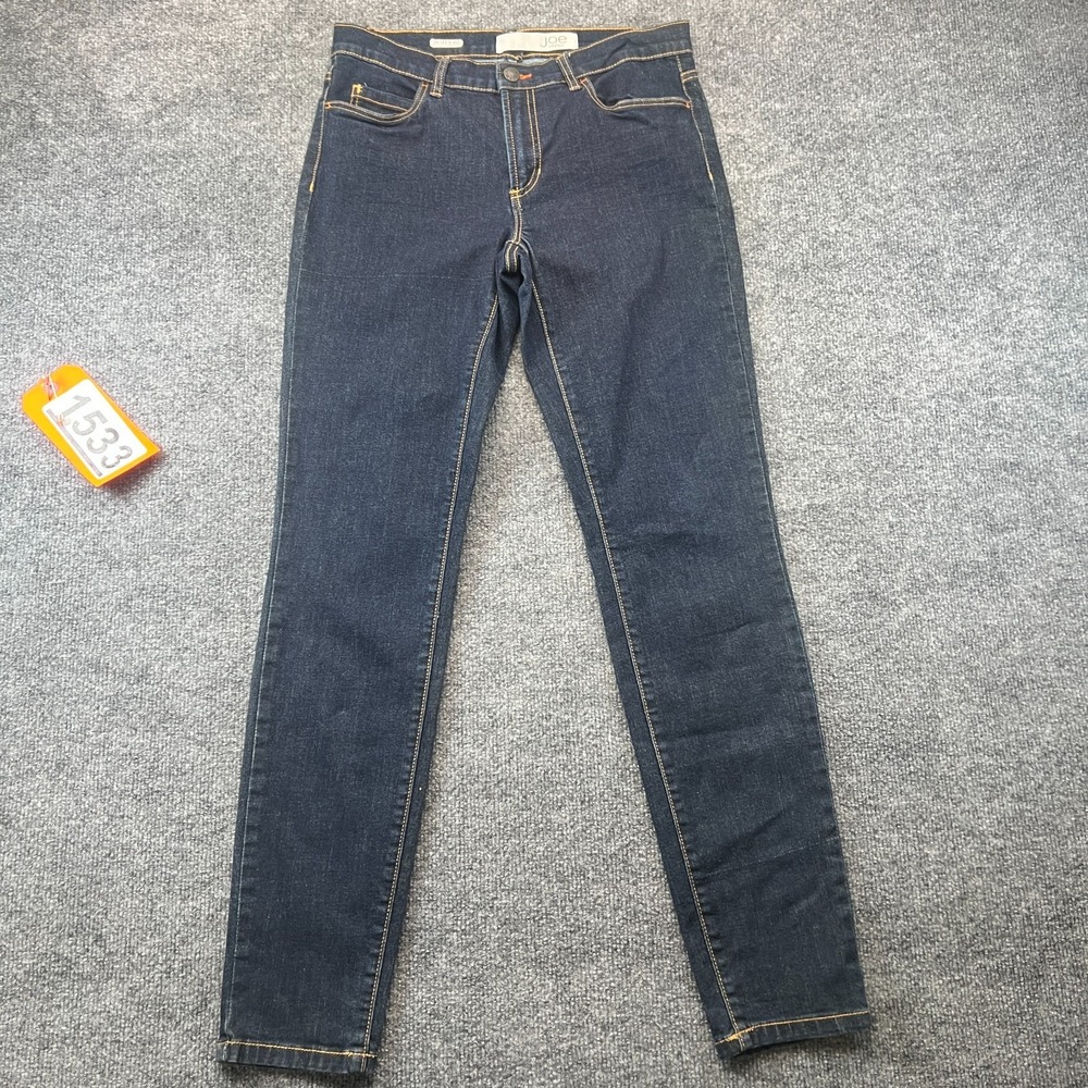Joe's Fresh Jeans Womens 8 Blue Denim Dark Wash Comfort Stretch Slim Skinny Leg